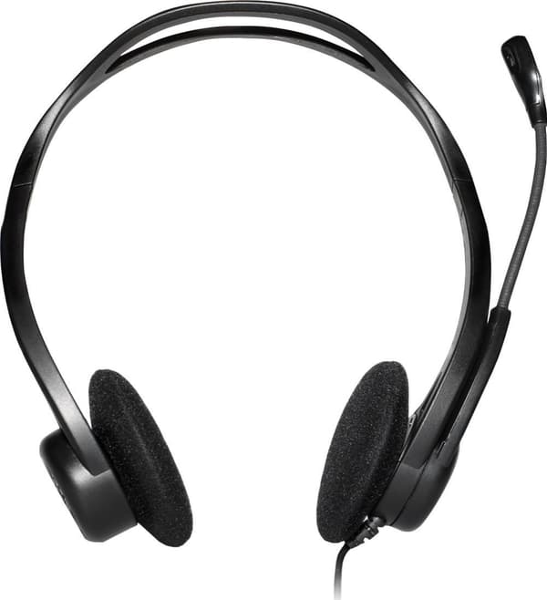 Logitech 960 - PC Stereo Headset - USB - Sort