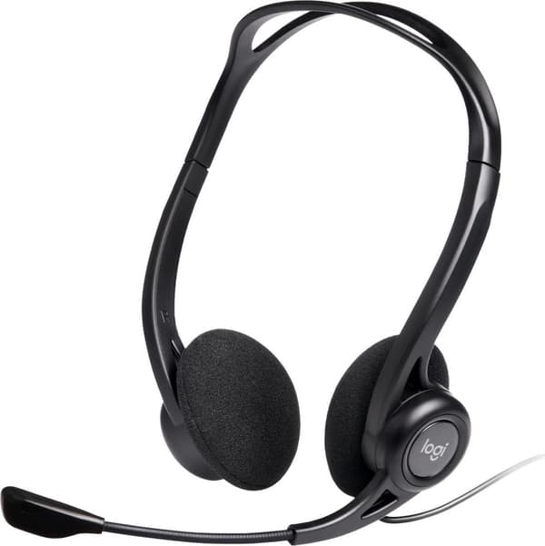 Logitech 960 - PC Stereo Headset - USB - Sort