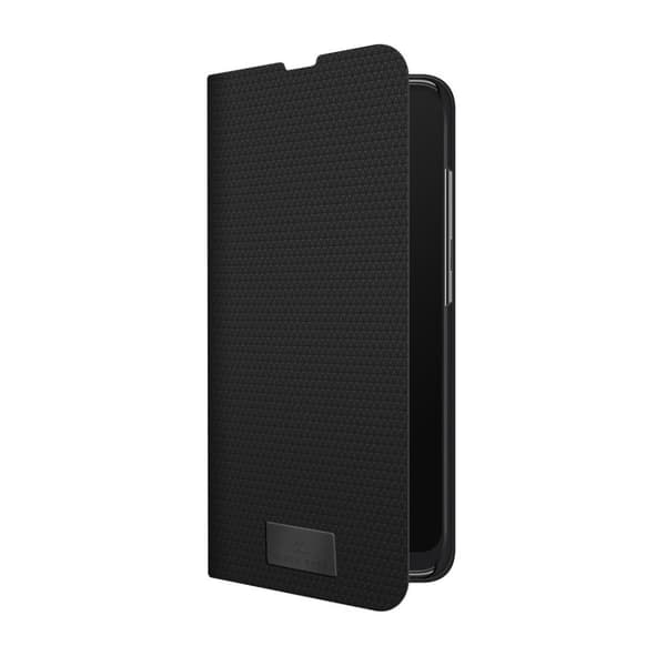 Black Rock - cover booklet flip cover passer til Samsung Galaxy A41 I Standard mobiltelefon cover, 360 graders cover, magnet lukning (sort)