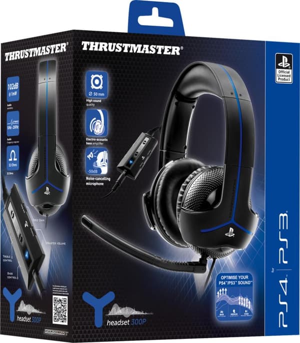 Thrustmaster Y300P Gaming Headset PS4 + PS3