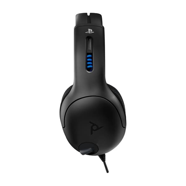 PDP Gaming LVL50 -stereopelikuulokkeet - PS4 & PS5 - Virallinen lisensoitu - Musta