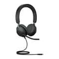 Miniatyrbild 2 av 3: Jabra Evolve2 40MS Stereo USB-C Svart