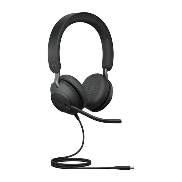 Jabra Evolve2 40MS Stereo USB-C Svart