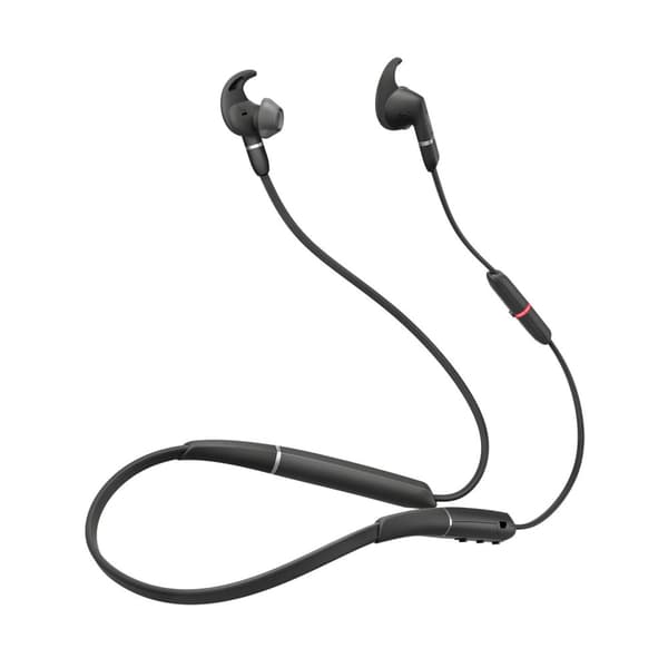 GN Jabra Jabra Evolve 65e UC - Hörlurar med mikrofon - in-ear - bakom nacken - bluetooth - trådlöst - USB - brusisolering (6599-629-109)