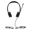 Miniatyrbild 2 av 2: Yealink YHS36 Headset Trådbundet pannband Office/Call Center Svart, Silver