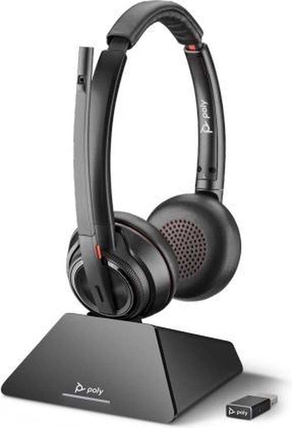 POLY Savi 8220 UC -kuulokkeet, musta
