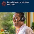 Miniatyrbild 5 av 6: Poly Voyager 4300 UC Series 4310 - Headset - on-ear - Bluetooth - trådlöst - USB-C - Zoomcertifierat