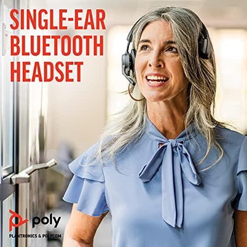 Poly Voyager 4300 UC Series 4310 - Headset - on-ear - Bluetooth - trådlöst - USB-C - Zoomcertifierat
