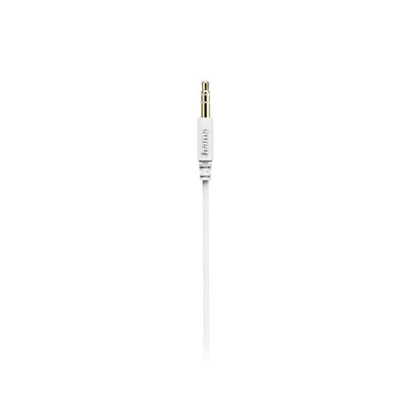 Hama Gloss-hörlurar med kabelansluten In Ear Music Grå - Vit (00184132)