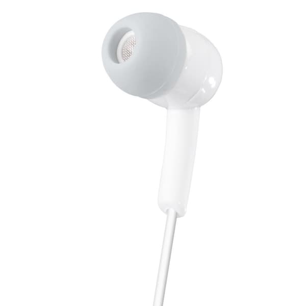 Hama Gloss-hörlurar med kabelansluten In Ear Music Grå - Vit (00184132)