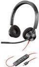 Poly Blackwire 3320 - Microsoft Teams - 3300-serien - Headset - on-ear - trådbunden - USB-C