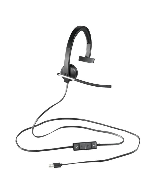 Logitech H650e - Mono Headset med USB