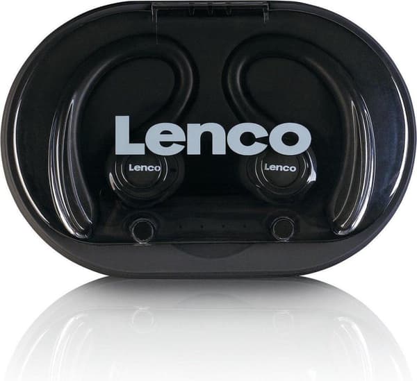 Lenco EPB-460 - trådløse øretelefoner vandtætte - Sort