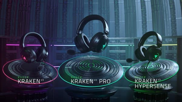 Razer Kraken V3 Hypersense -pelikuulokkeet
