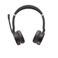 Miniatyrbillede 3 af 5: Jabra Evolve 75 UC Stereo Bluetooth Headset med opladningsdock