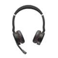 Miniatyrbillede 4 af 5: Jabra Evolve 75 UC Stereo Bluetooth Headset med opladningsdock