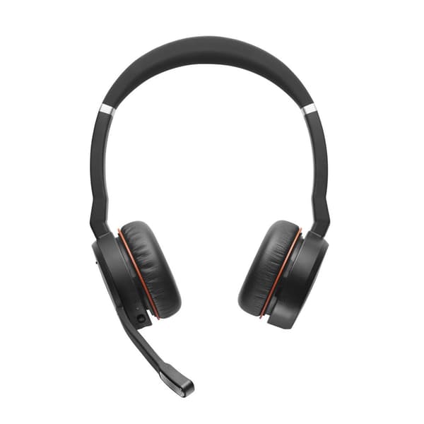 Jabra Evolve 75 UC Stereo Bluetooth Headset med opladningsdock