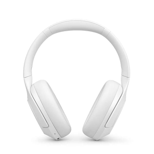 Philips TAH8506 - Hörlurar med mikrofon - cirkumaural - Bluetooth - trådlös, trådbunden - aktiv brusreducering - 2,5 mm kontakt - vit