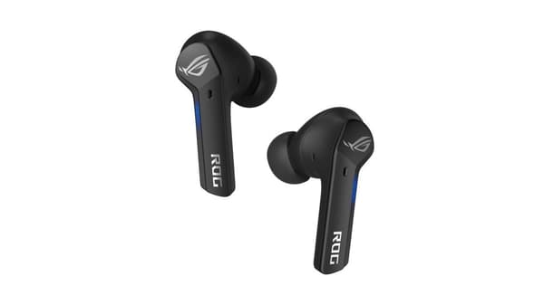 ASUS ROG Cetra True Wireless - äkta trådlösa hörlurar med mikrofon - in-ear - Bluetooth - aktiv brusreducering - svart (90YH03G1-B5UA00)