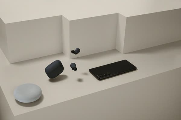 Sony LinkBuds S - Trådløse støjreducerende øretelefoner - Sort