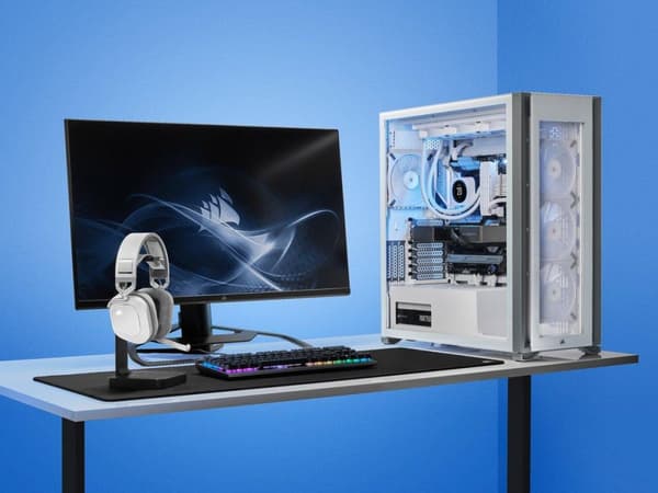 Corsair HS80 RGB langattomat pelikuulokkeet - PS4, PS5 & PC - valkoinen