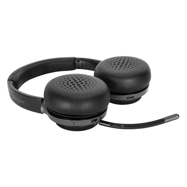 Targus AEH104GL - Kuulokkeet - korvalla - vaihdettava - Bluetooth - langaton, langallinen - 3,5 mm:n liitin - kohinaneristys - musta (AEH104GL)