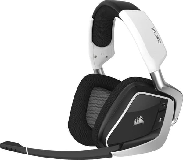 Corsair Void RGB Elite Wireless Virtual Surround Gaming Headset - valkoinen - PC