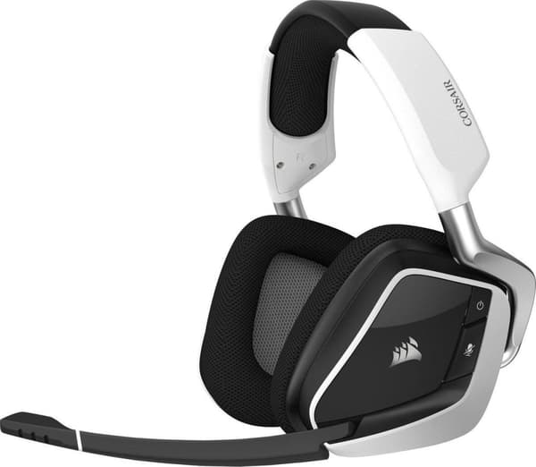 Corsair Void RGB Elite Wireless Virtual Surround Gaming Headset - valkoinen - PC