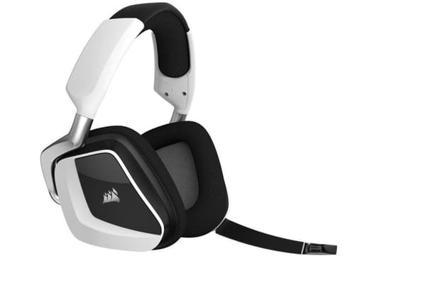 Corsair Void RGB Elite Wireless Virtual Surround Gaming Headset - valkoinen - PC
