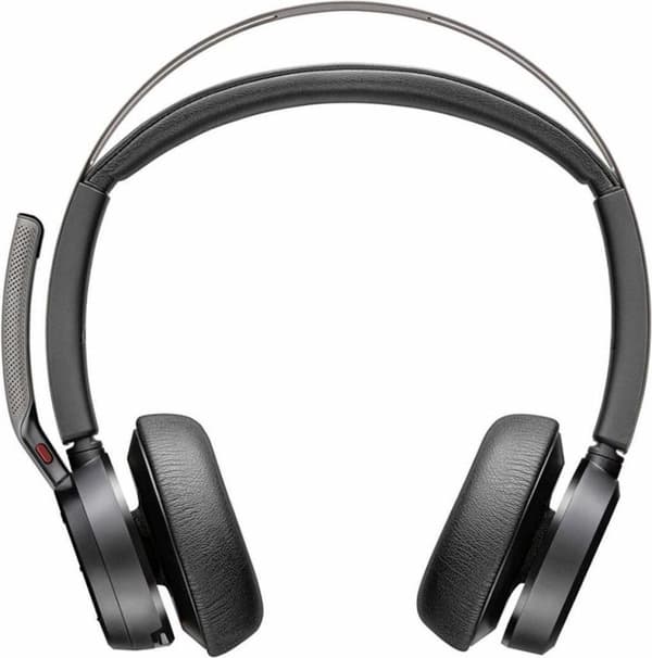 POLY Voyager Focus 2 UC Headset Huvudband USB Type-A Bluetooth Laddningsfodral Svart