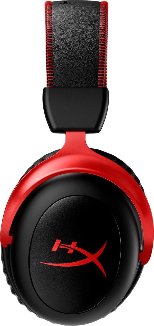 HP HyperX Cloud II trådlösa hörlurar Wireless Head-band Gaming Svart - Röd (4P5K4AA)