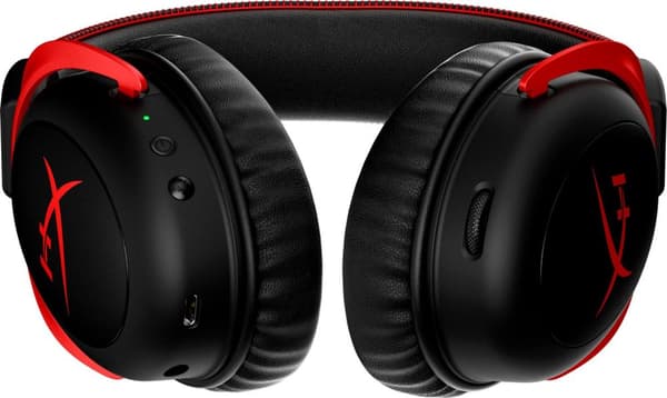 HP HyperX Cloud II trådlösa hörlurar Wireless Head-band Gaming Svart - Röd (4P5K4AA)