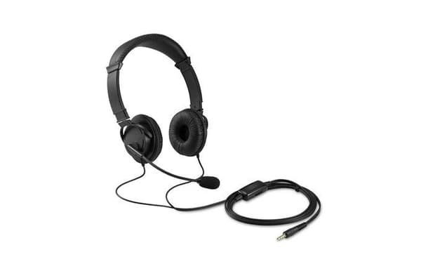 ACCO/KENSINGTON KENSINGTON HIFI-HÖRTELEFON MED MIC OCH VOLYMKNAPPAR (K33597WW)