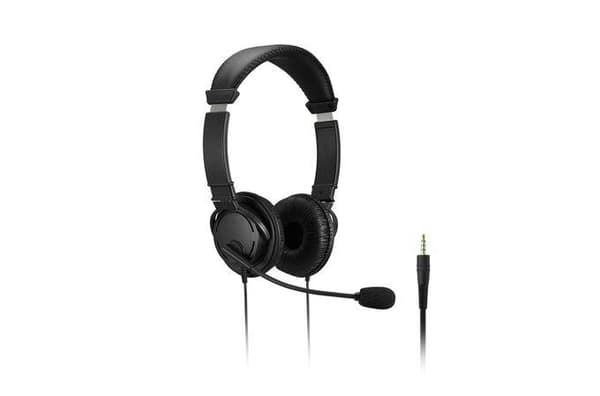 ACCO/KENSINGTON KENSINGTON HIFI HØRETELEFONER MED MIC OG LYDSTYRKESKNAPPER (K33597WW)