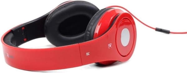 Hovedtelefoner Gembird STEREO DETROIT einklappbar Rot