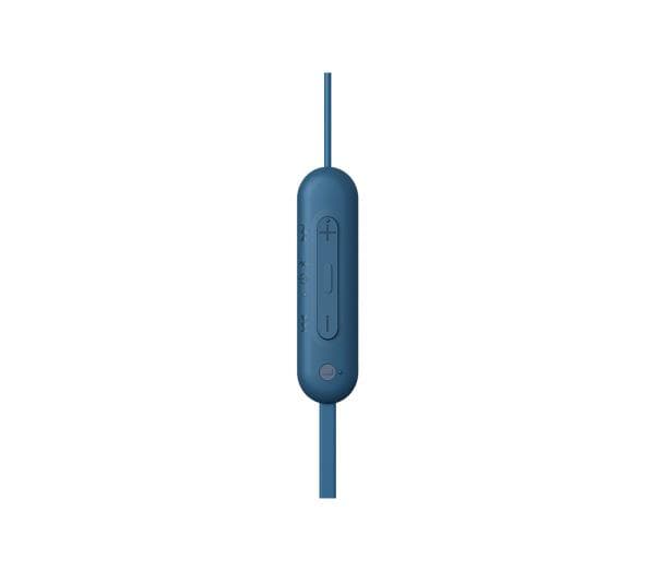Sony WI-C100 - Trådløse øretelefoner - Blå