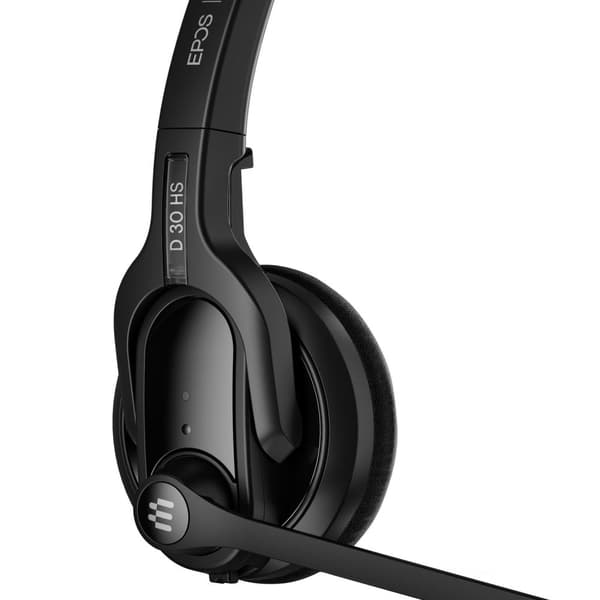 EPOS I SENNHEISER IMPACT D 30 USB ML - headset - on-ear - cabriolet - DECT CAT-iq - trådløs