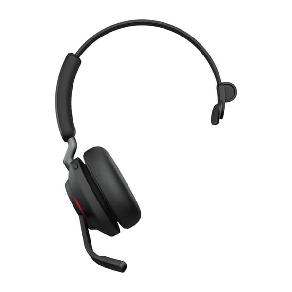 Jabra Evolve2 65 UC Mono - Bluetooth Headset - On Ear - Vändbar - Bluetooth - USB-A - Brusisolering
