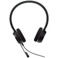 Miniatyrbild 3 av 3: Jabra Evolve 20 MS Duo USB (huvudband), USB-anslutning med mute-knapp och volymkontroll på kabeln/certifierad för Microsoft (4999-823-109)