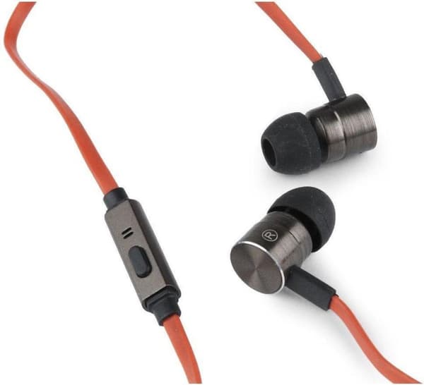 Gembird MHS-EP-LHR Hovedtelefon/Headset Hovedtelefoner In-ear 3,5 mm stik Sort, Orange