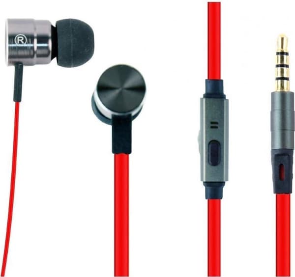 Gembird MHS-EP-LHR Hovedtelefon/Headset Hovedtelefoner In-ear 3,5 mm stik Sort, Orange