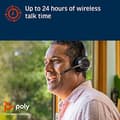 Miniatyrbild 5 av 6: Poly Voyager 4300 UC Series 4320 - För Microsoft Teams - Headset - On-ear - Bluetooth - trådlöst - USB-C - Brusisolering - Certifierad för Microsoft T