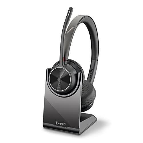 Poly Voyager 4300 UC Series 4320 - För Microsoft Teams - Headset - On-ear - Bluetooth - trådlöst - USB-C - Brusisolering - Certifierad för Microsoft T
