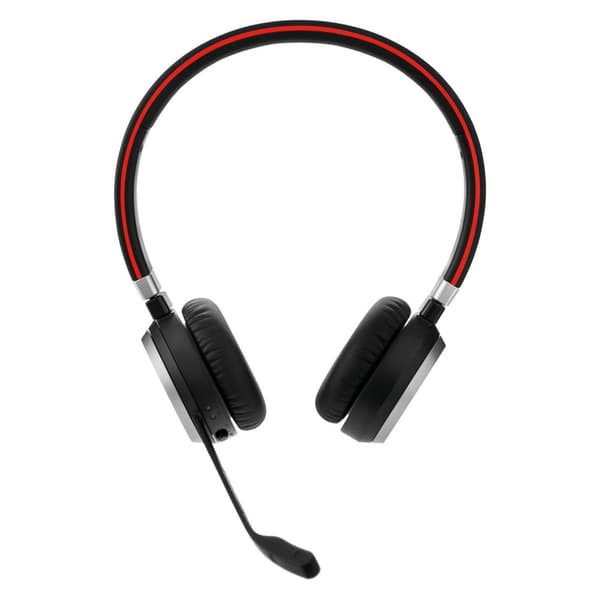 Jabra Evolve 65 Second Edition - UC On Ear-hörlurar Bluetooth, Radiotelefon Stereo Black Noise Cancellation, Noise Cancelling (mikrofon) Headset,