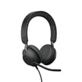 Miniatyrbild 4 av 5: Jabra Evolve2 40 MS Stereo Headset Pannband Svart