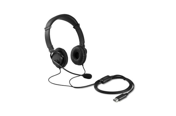 ACCO/KENSINGTON KENSINGTON HIFI USB-HÖRTELEFONER MED MIC OCH VOLYMKONTROLL (K33065WW)