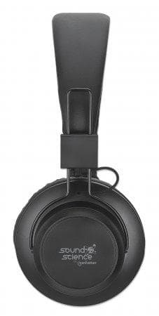MANHATTAN Sound Science Bluetooth® On-Ear Headset Bluetooth 5.0, mikrofoni, säätimet, FM-radio, microSD-korttipaikka, 3,5 mm:n liitin, yliääninen muot