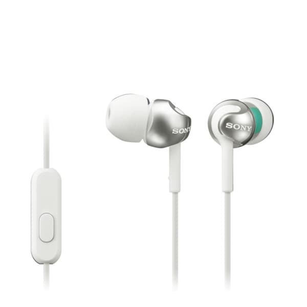 Sony MDR-EX110AP - In-Ear-öronsnäckor - Vit