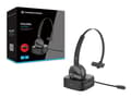 Miniatyrbillede 2 af 3: Conceptronic Polona POLONA03BD - Headset - On-Ear - Bluetooth - trådløs - Adapter USB-C via Bluetooth - Sort