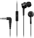 Miniatyrbild 3 av 3: Panasonic RP-TCM115E-K In-Ear-Hörlurar, svarta